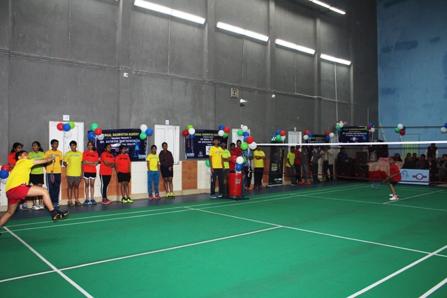 Inauguration  of Upgraded Badminton Hall at Ordnance Club