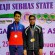 Bengal Badminton Academy  player   Rajdeep Mitra (NCBA)and Romit Ray(SCBA)  won Silver Medal in Badminton Men’s doubles event  in prestigious  Netaji Subhas State games at SAI ,  Kolkata